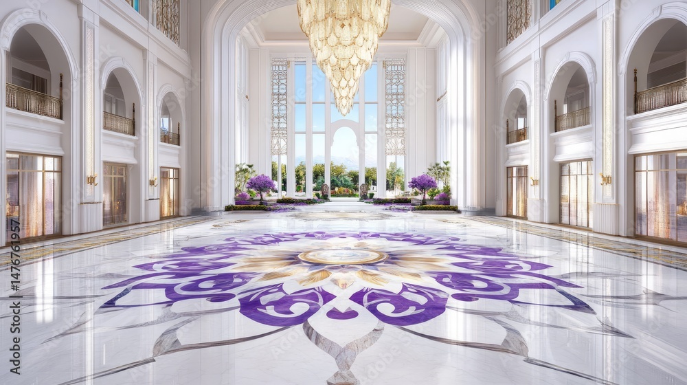 Obraz premium The Plaza de España in Seville, Spain, showcases impressive architecture with old building elements and a landmark design, making it a popular travel destination