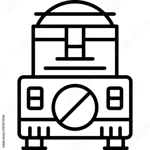 Food Processor Icon Vector Element