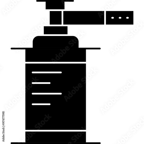 Burner Icon Vector Element