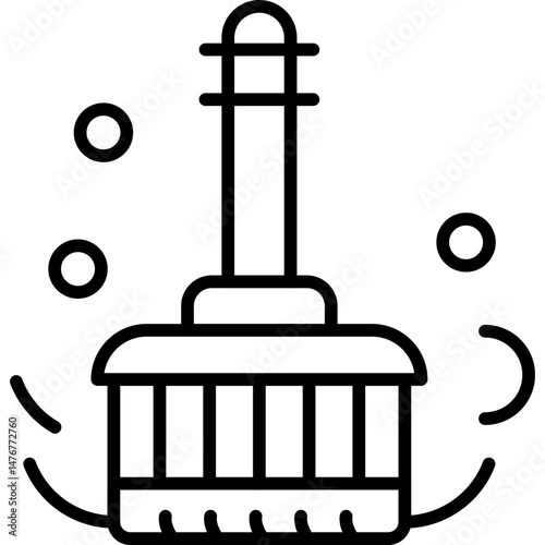 Sweep Icon Vector Element