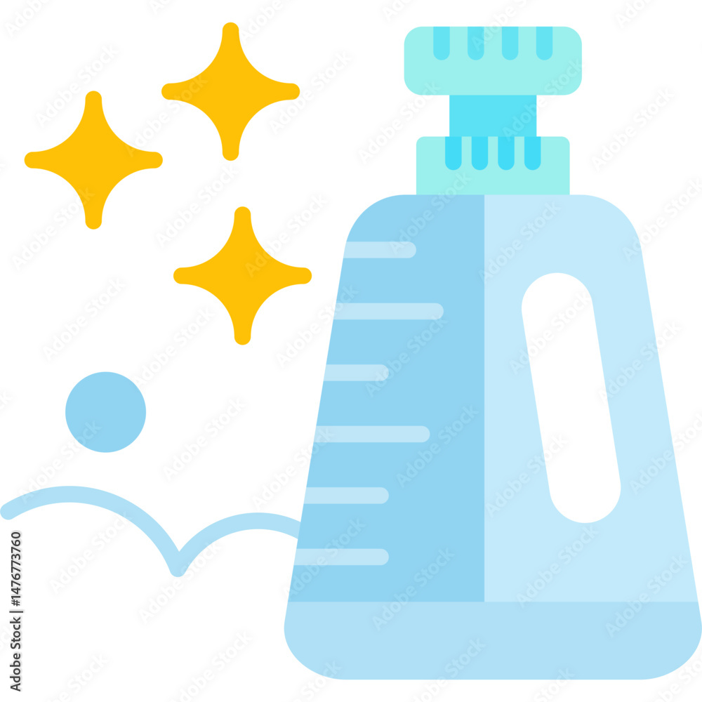 Fototapeta premium Detergent Icon Vector Element