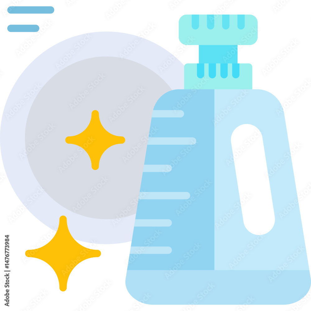 Fototapeta premium Dish Icon Vector Element