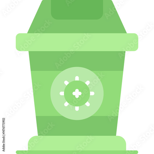Bin Icon Vector Element