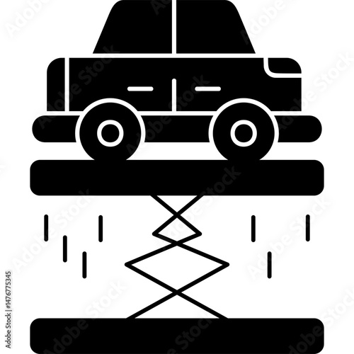 Suspension Icon Vector Element