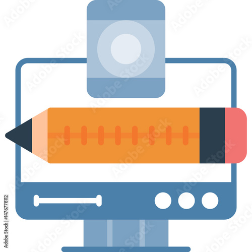 Graphic Design Icon Vector Element