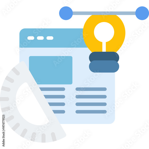 Graphic Design Icon Vector Element
