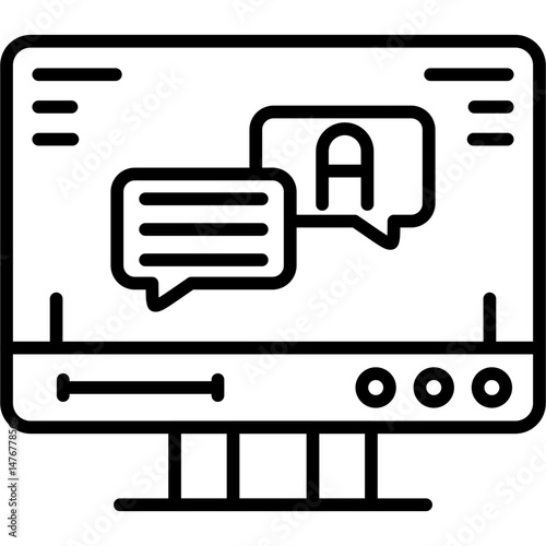 Quiz Icon Vector Element