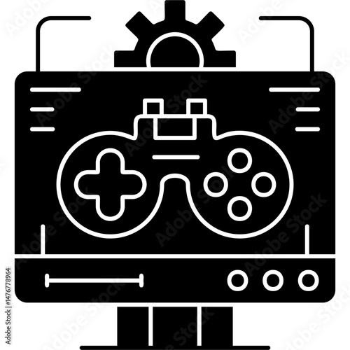 Computer Game Icon Vector Element