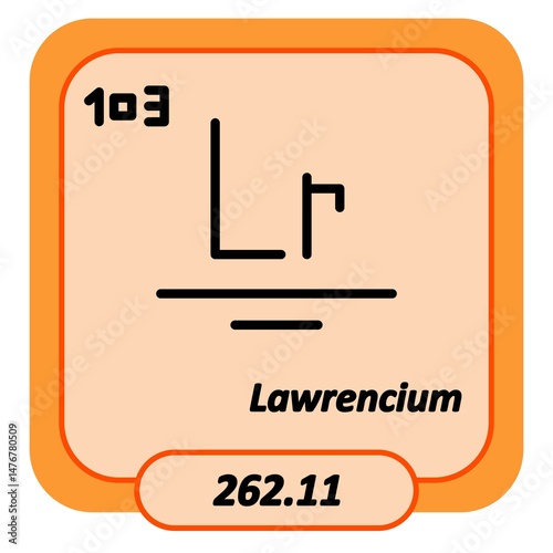 Lawrencium Icon