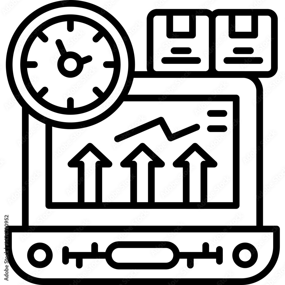 High Performance Icon Vector Element High Performance Icon Vector Element