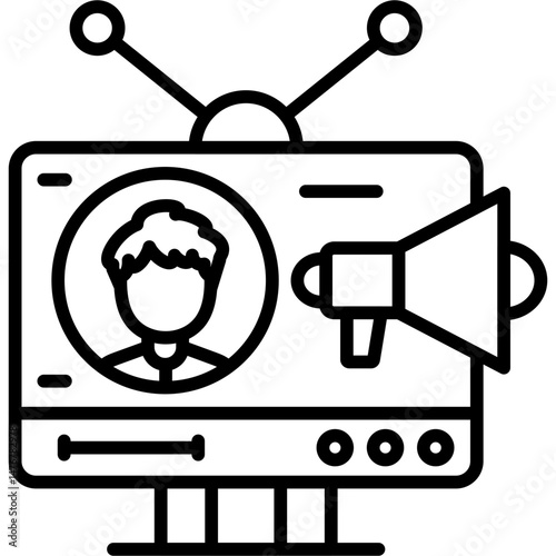 Marketing Icon Vector Element