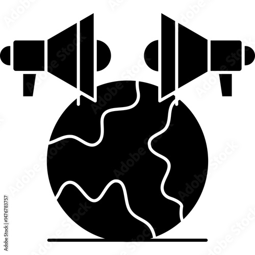 Announcer Icon Vector Element