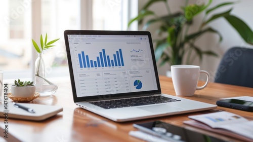 A comprehensive report showcasing the impact of digital analytics on marketing strategies. photo