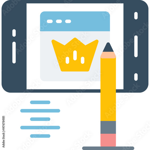 Tablet Icon Vector Element