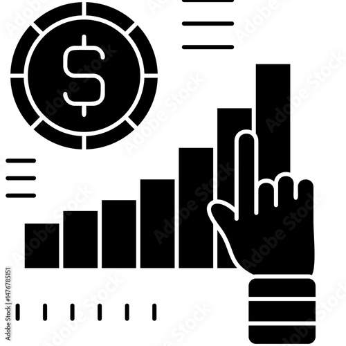 Profits Icon Vector Element