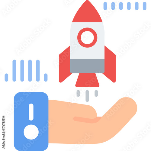 Startup Icon Vector Element
