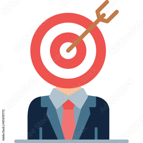 Target Icon Vector Element