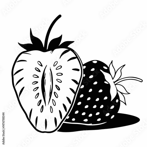 illustration of a strawberry