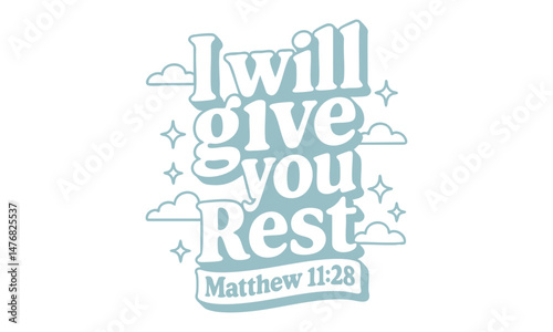 Bible Verse Typography Art. Christian Quote. Faith-Based Aesthetic Design
