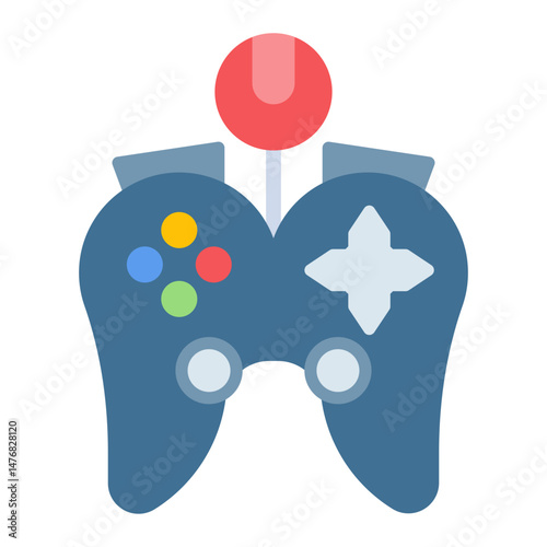 Game Activation icon vector image. Can be used for Game Development.