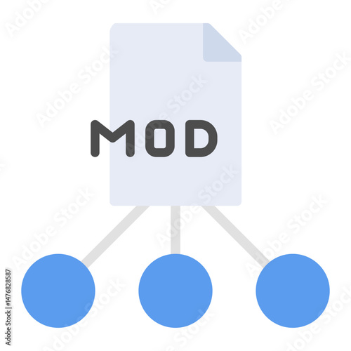 Modding Community icon vector image. Can be used for Game Development.