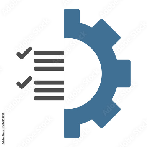 Project Management icon vector image. Can be used for Game Development.