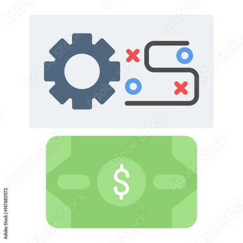 Business Plan icon vector image. Can be used for Accounting.