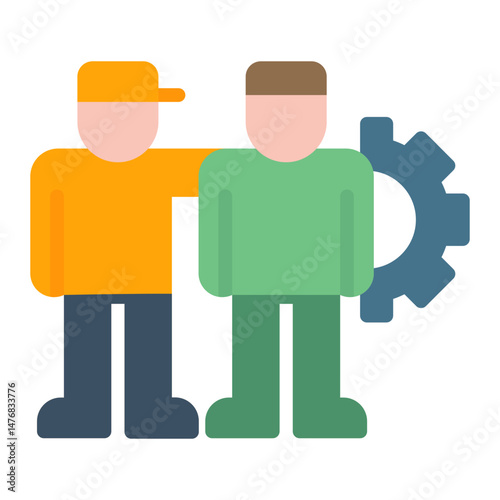 Team Building Package icon vector image. Can be used for Personal Transportation.