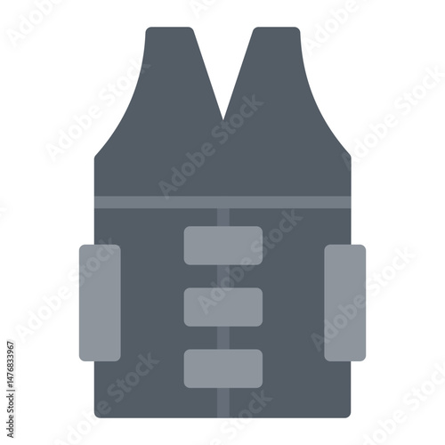Body Armor icon vector image. Can be used for Battle Royale.