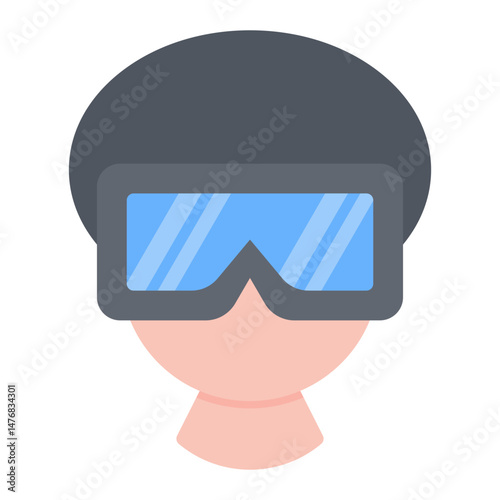 Headgear icon vector image. Can be used for Battle Royale.