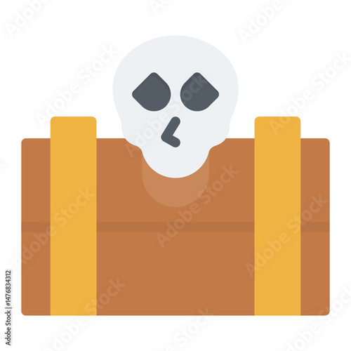 Killed icon vector image. Can be used for Battle Royale.