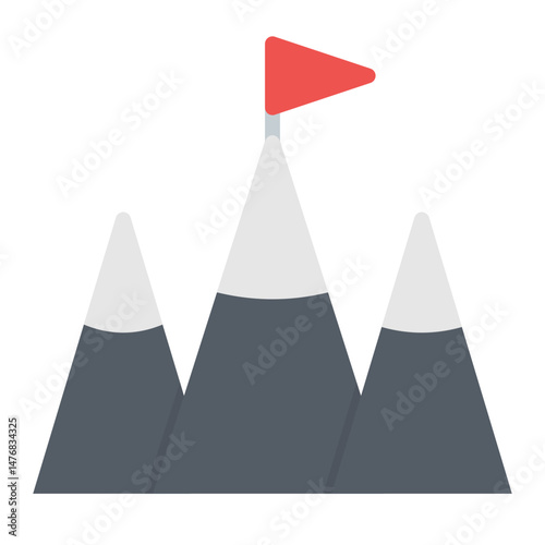 Mission icon vector image. Can be used for Battle Royale.