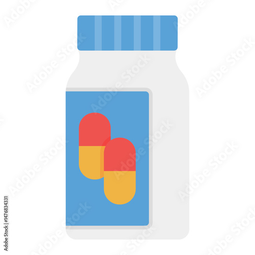 Painkiller icon vector image. Can be used for Battle Royale.