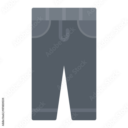 Pants icon vector image. Can be used for Battle Royale.