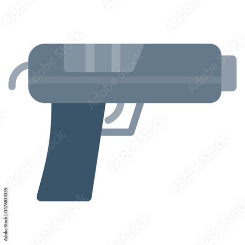 Pistol icon vector image. Can be used for Battle Royale.