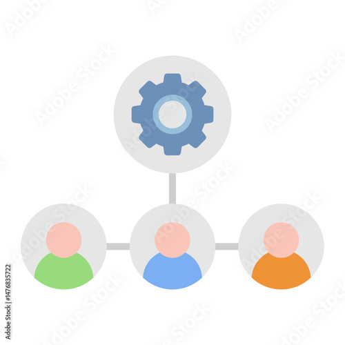 Affiliate Management icon vector image. Can be used for Marketing Technology.