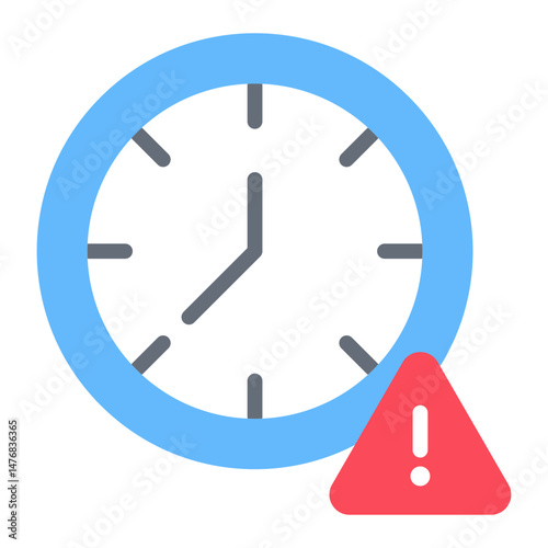 Lead Time icon vector image. Can be used for Merchandising.