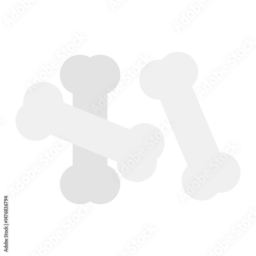 Bones icon vector image. Can be used for CBD Oil.