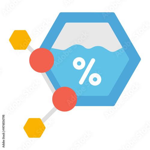 Bioavailability icon vector image. Can be used for CBD Oil.