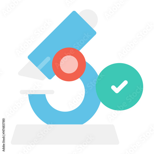 Lab Certified icon vector image. Can be used for CBD Oil.