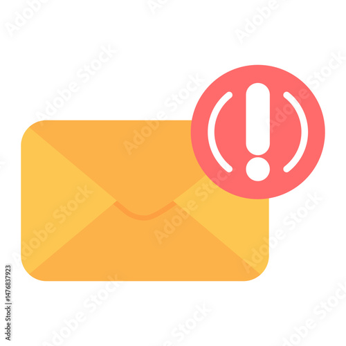 Hard Bounce icon vector image. Can be used for Internet Marketing.
