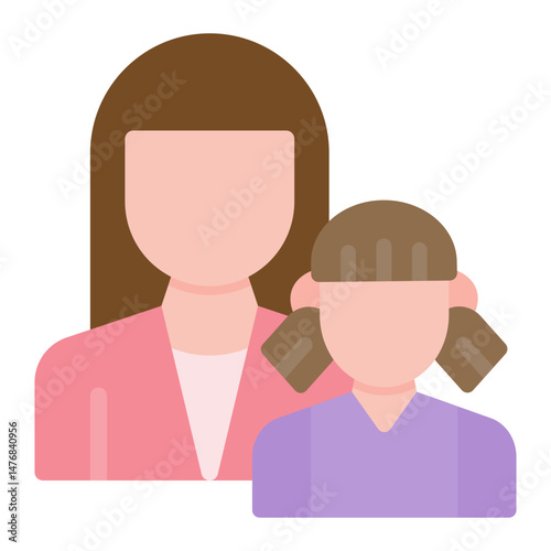 Unaccompanied Minor icon vector image. Can be used for Airline.