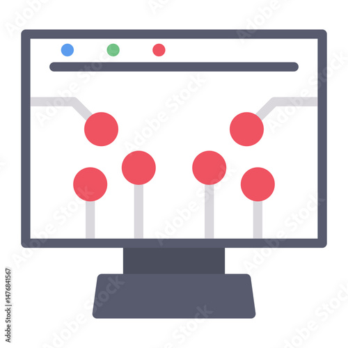 Information Technology icon vector image. Can be used for Industry.