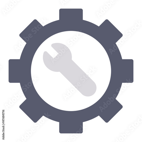 Maintenance icon vector image. Can be used for Industry.