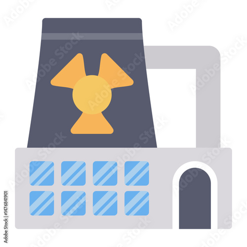 Offshore Platform icon vector image. Can be used for Industry.
