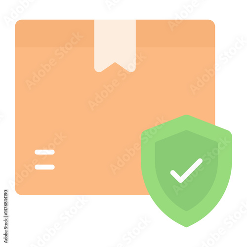 Safety icon vector image. Can be used for Shipping.