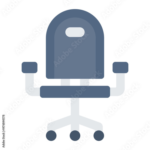 Office Chair icon vector image. Can be used for Office.