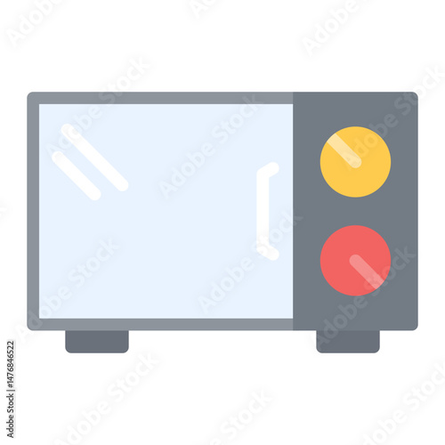 Microwaves icon vector image. Can be used for Lighting.