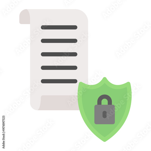 Privacy Guidelines icon vector image. Can be used for Privacy.