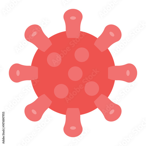 Virus icon vector image. Can be used for Privacy.